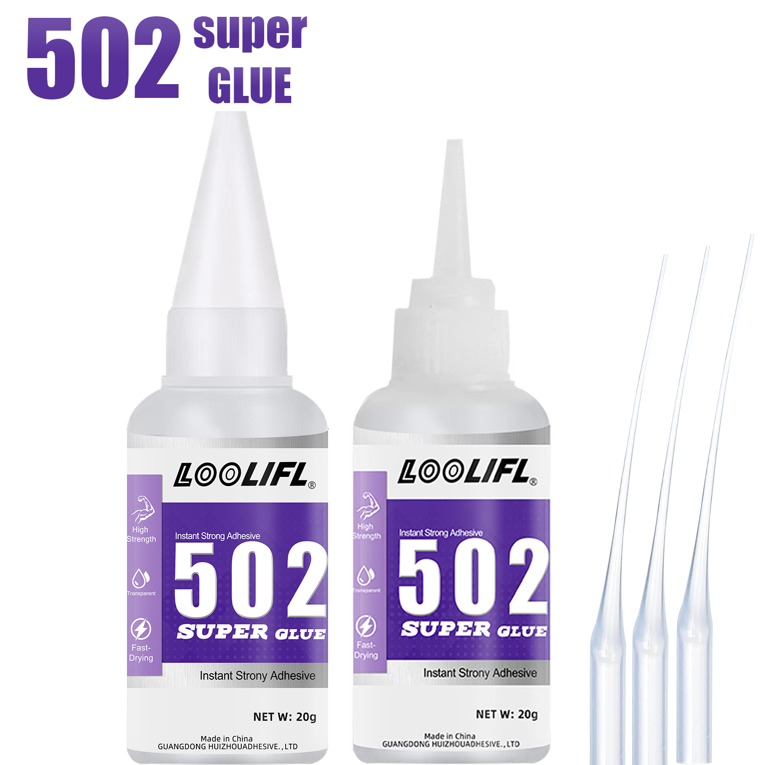 Woodworking Glue - 502 Süper Yapıştırıcı Hızlı Kuruyan Güçlü