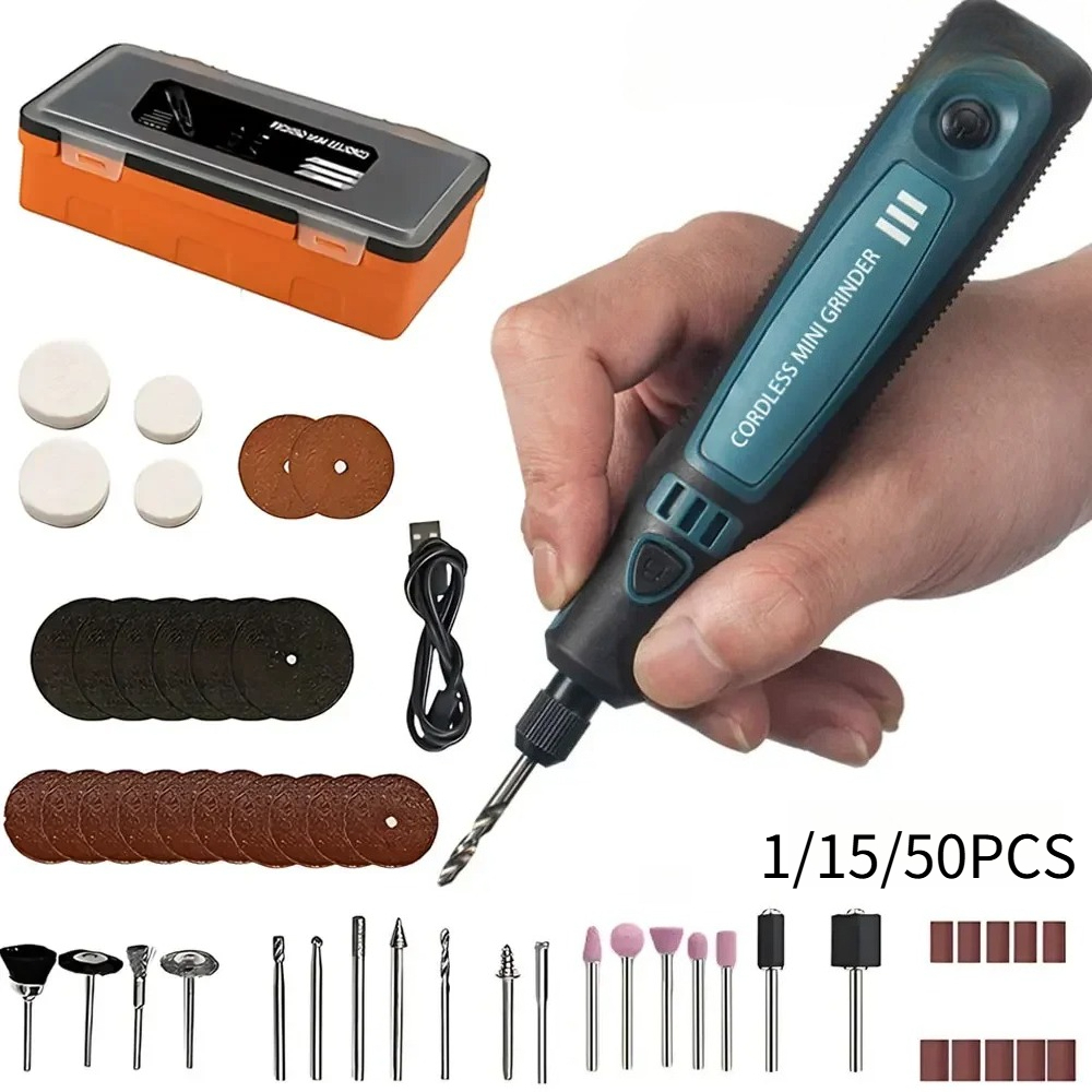 Wood Chisel Set - USB ile Şarj Edilebilen, Kablosuz Elektrikli