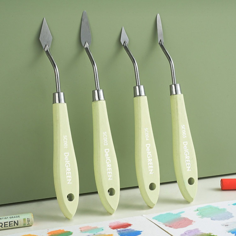 Drawknife Blade - Sanatçı Paslanmaz Çelik Yağlıboya Bıçakları Yüksek
