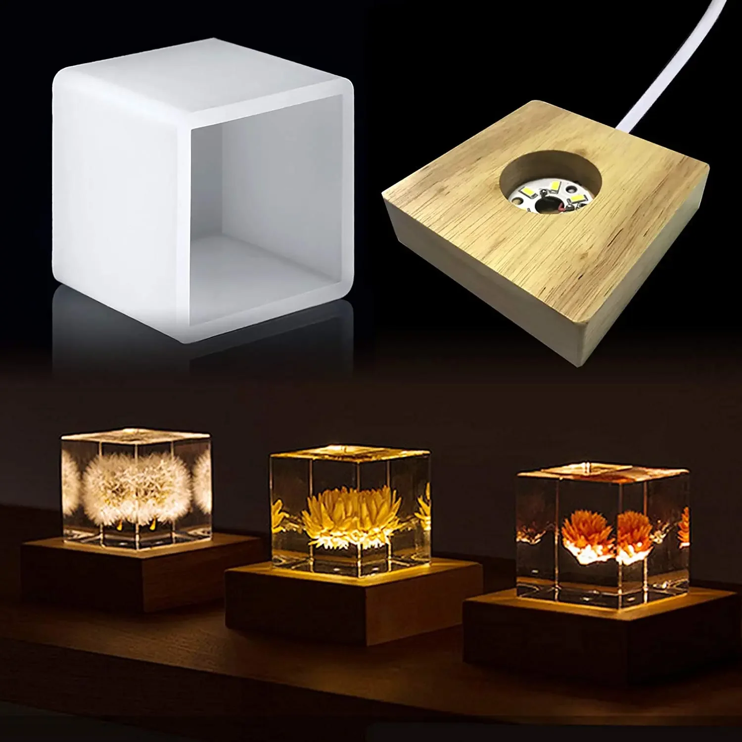 Kare Işık Reçine Kalıp, Reçine - Woodworking Resin incelemesi ve fiyatı