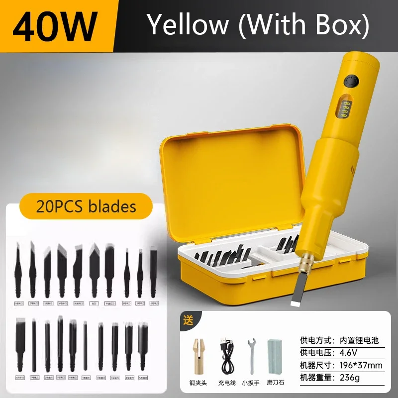 20 adet bıçak elektrikli oyma  - Wood Chisel Set incelemesi ve fiyatı