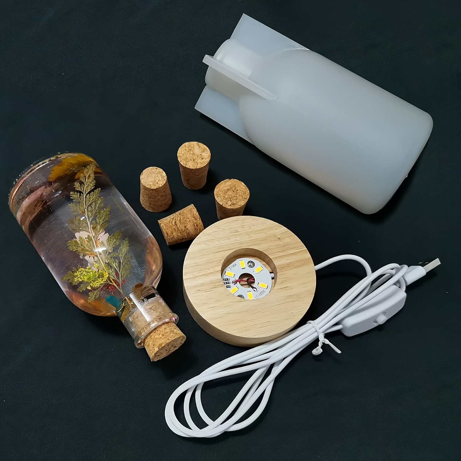 Drift Bottle Işıklı Reçine Kal - Woodworking Resin incelemesi ve fiyatı
