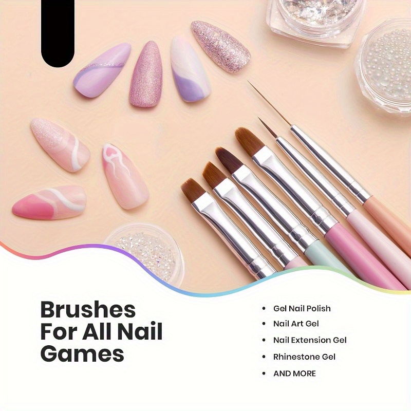 6 adet Tırnak Sanatı Fırça Set - Wood Chisel Set incelemesi ve fiyatı