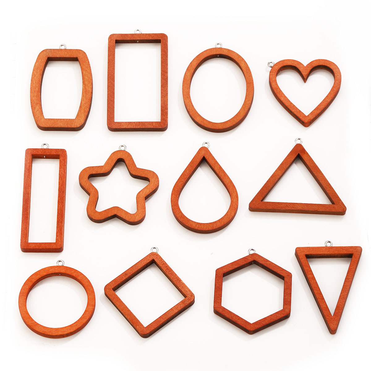 10 adet üçgen dikdörtgen ahşap - Woodworking Resin incelemesi ve fiyatı