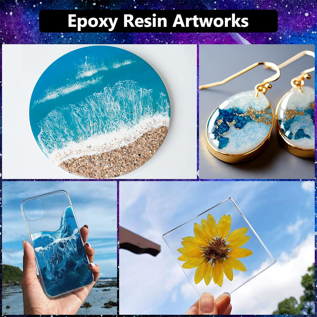 1000ml Kristal Berraklığında E - Woodworking Resin incelemesi ve fiyatı
